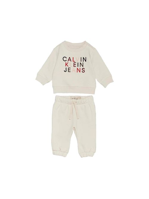 CALVIN KLEIN Baby Fleece Tracksuit CALVIN KLEIN | CKIN0IN00224JPGB